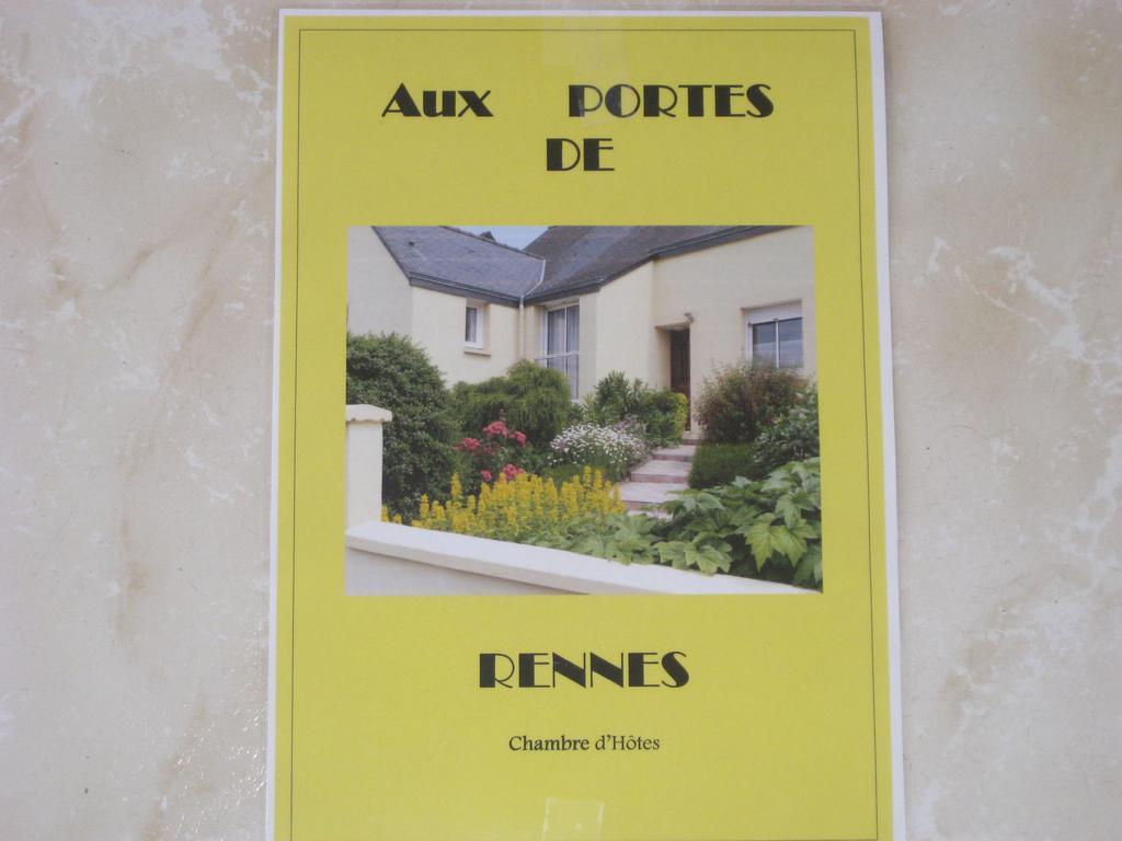 Aux Portes de Rennes Ch. d'hôtes Chartres-de-Bretagne Quarto foto
